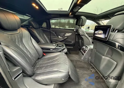 2018 Mercedes-Benz S Mercedes-Maybach S560 4Matic z USA, uszkodzony, nr VIN WDDUX8GB2JA351299